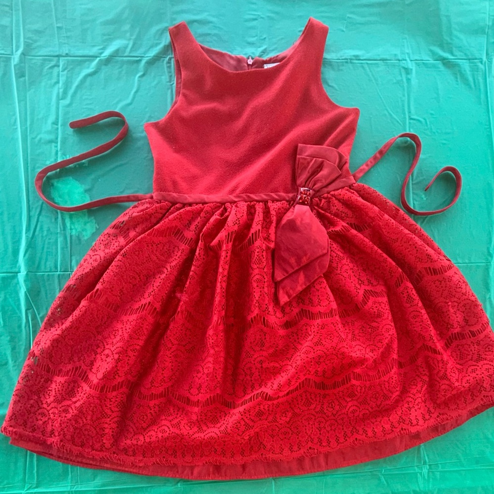 👑 Emily West Red Princess Dress – Size 10 👑